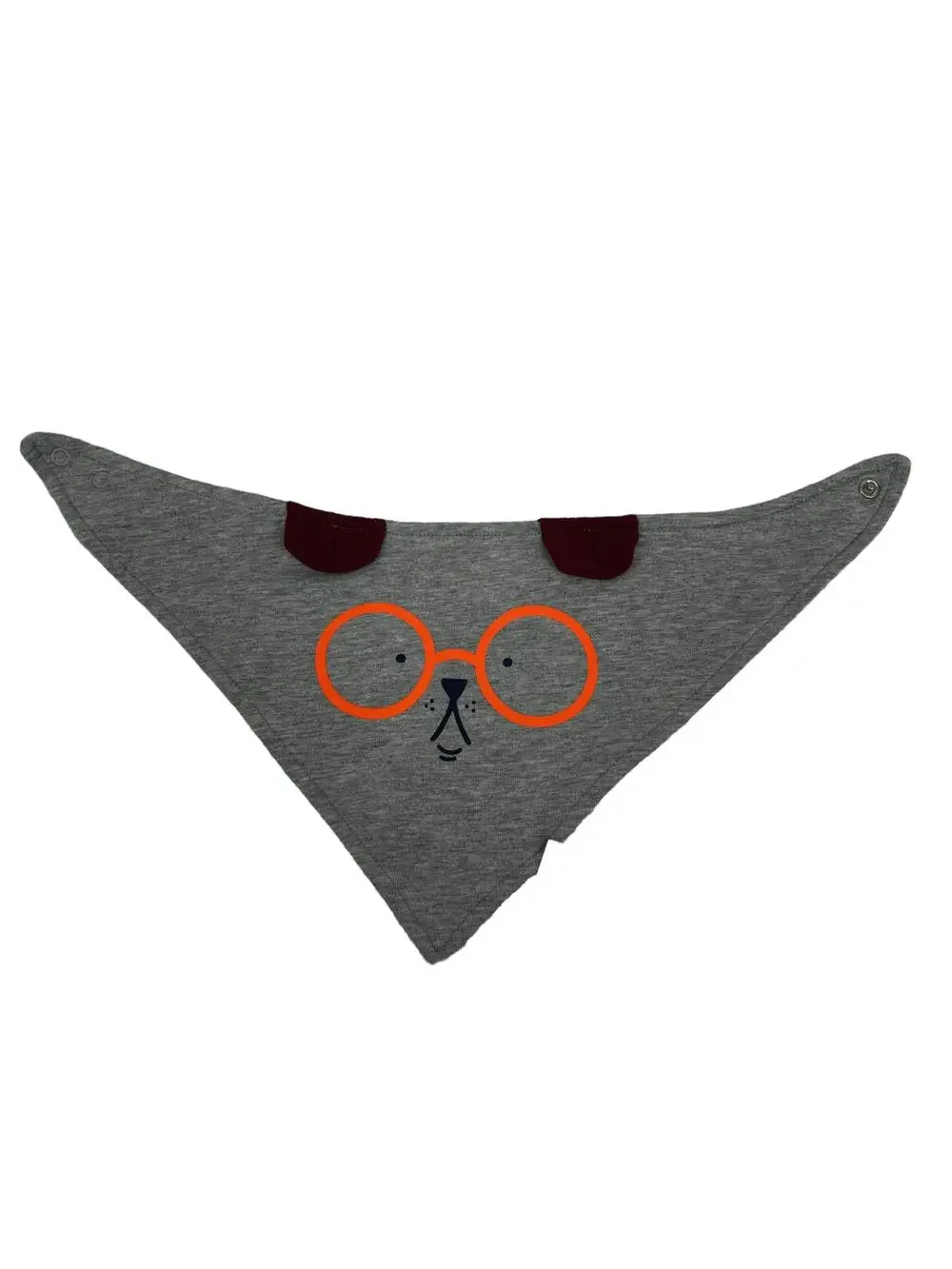 NWT Target Baby Dog Snap Button Bib Size 12 Months